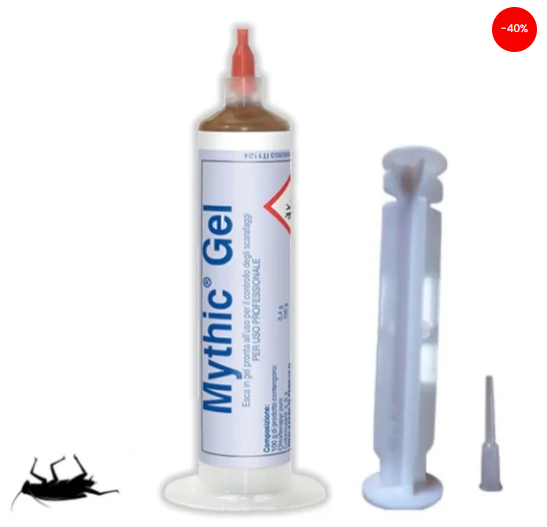 Mythic Gel Cockroach Bait – Cockroach & Blattella Insecticide Gel Bait – Professional Effectiveness